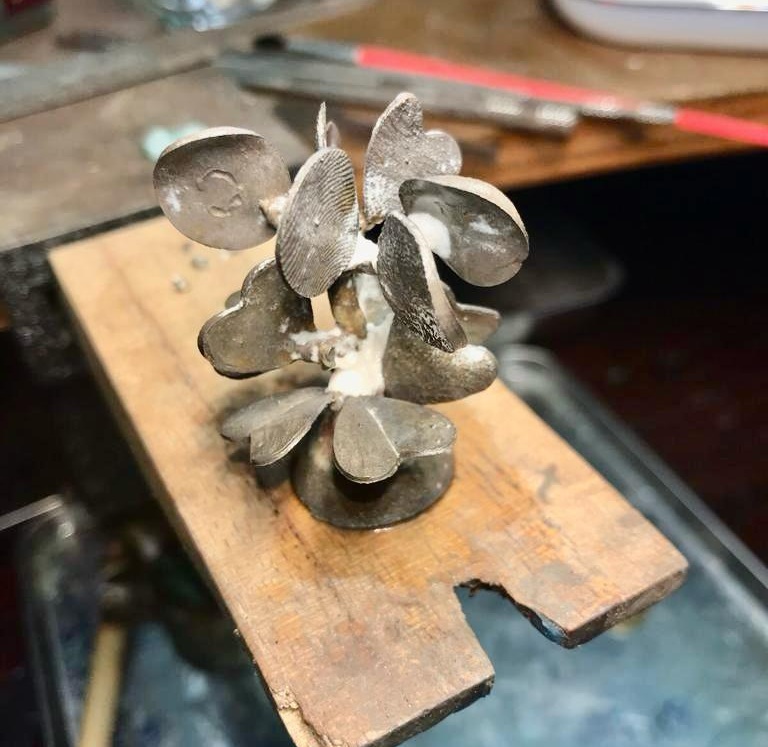 Handcrafted silver pet print jewellery in Singapore – crafting a nose or paw print keepsake